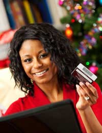 Christmas Shopping Credit Cards Debit